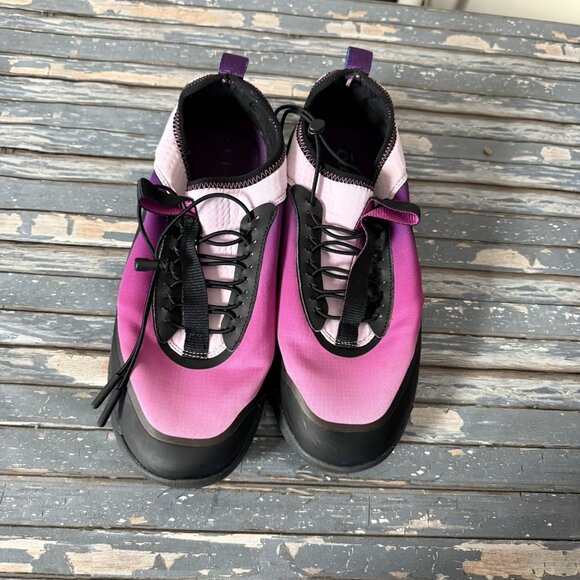 Clove Aeros Pink Black Nursing Shoes Women's Sz 8.5 Comfort Healthcare Sneakers - Picture 5 of 9